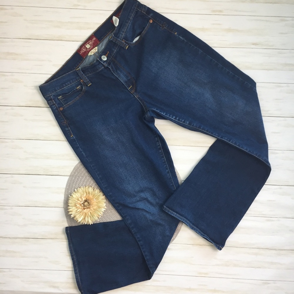 Lucky Brand Ankle Sofia Boot Jean - 10/30